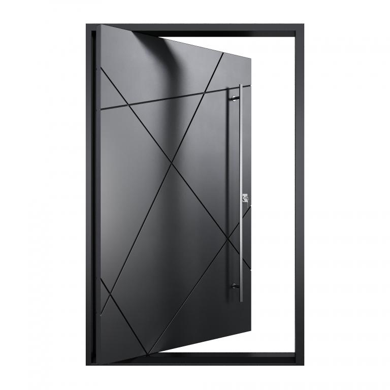 Universal Iron Doors | MATRIX PIVOT LH