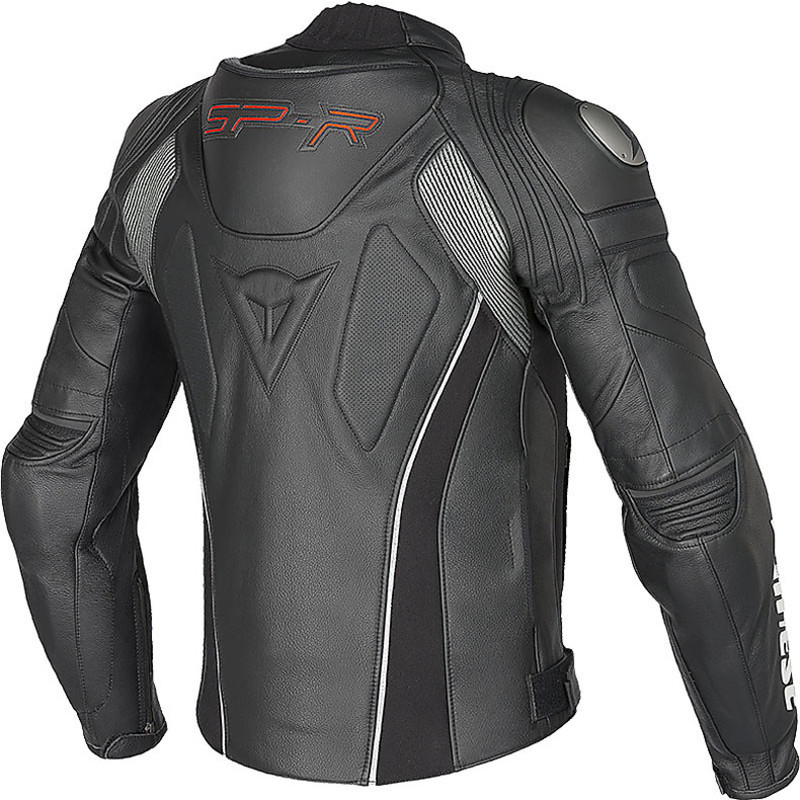 Moto Leather Jacket Dainese SUPER SPEED C2 LEATHER Black