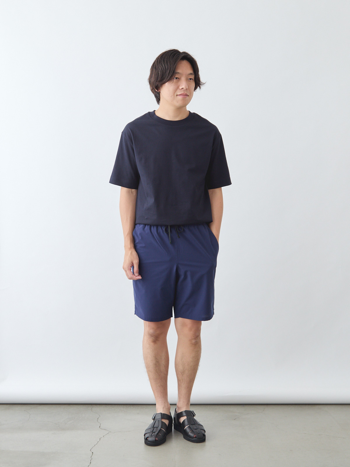 全方位型ハーフパンツ】部屋着もオシャレもこれ1本で済みます