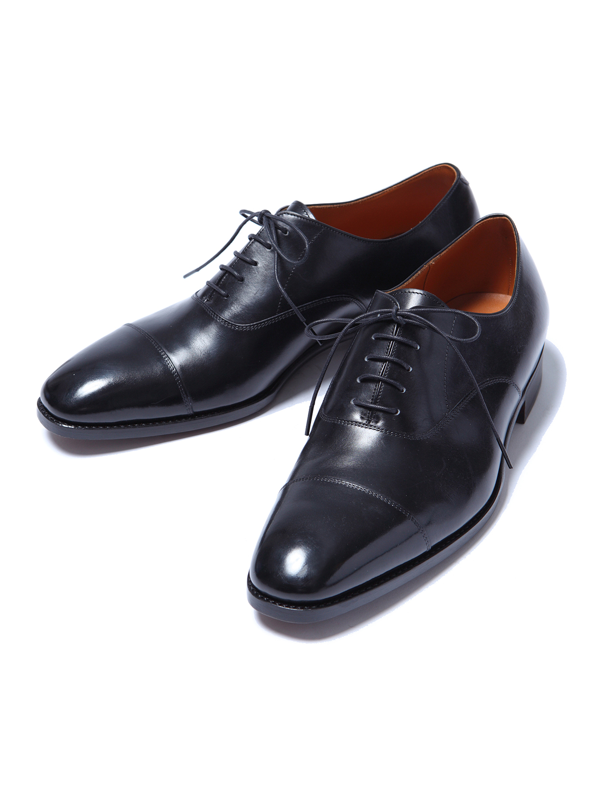 ストレートチップ/2E/レザーソール/ブラック | Factelier (ファクトリエ)