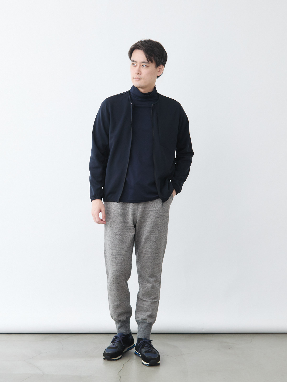 超高密度スウェットパンツ/グレー | Factelier (ファクトリエ)