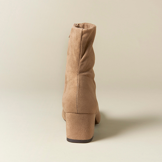 優待価格[ought=na]ストレッチスエードショートブーツ | KOBUNSHA