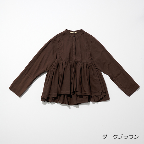 Curensology]レイヤードギャザーブラウス | KOBUNSHA SELECT SHOP