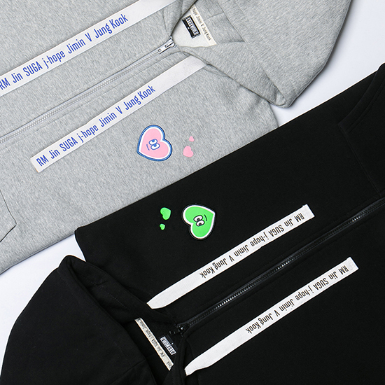 BTS WORLD]ジップアップパーカー | KOBUNSHA SELECT SHOP | [BTS WORLD