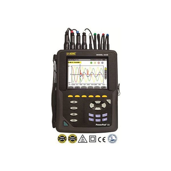 Powerpad III 8336 Three Phase Power Quality Analyzer