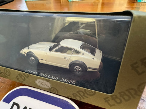 Nissan Fairlady 240ZG 1/43 Scale Ebbro Model – Datsun Parts Shop