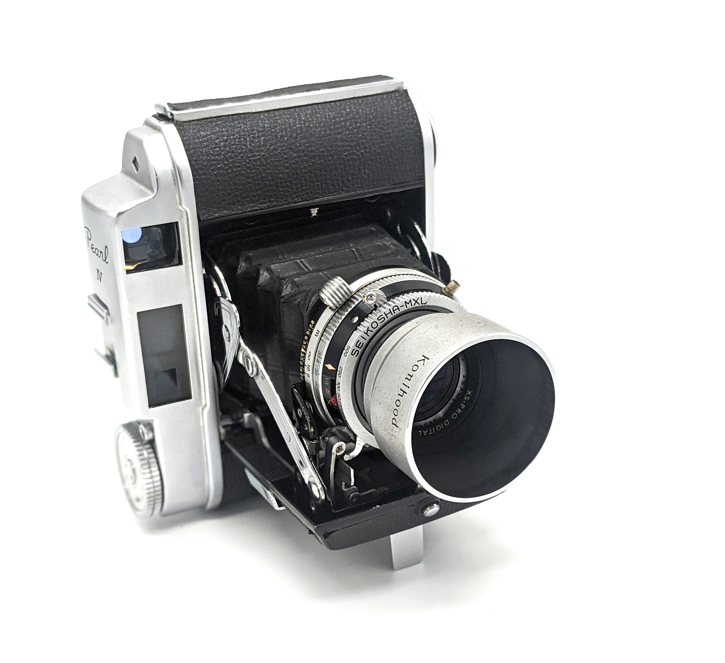 小西六 Konishiroku Pearl IV Hexer 75mm F3.5