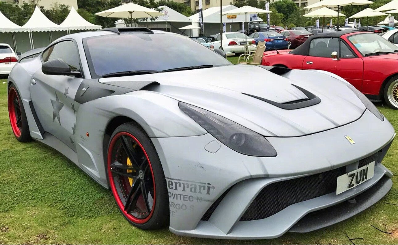 Ferrari F12 N-LARGO S NOVITEC (Matte Gray/ ZUN) [Davis & Giovanni] 1:1