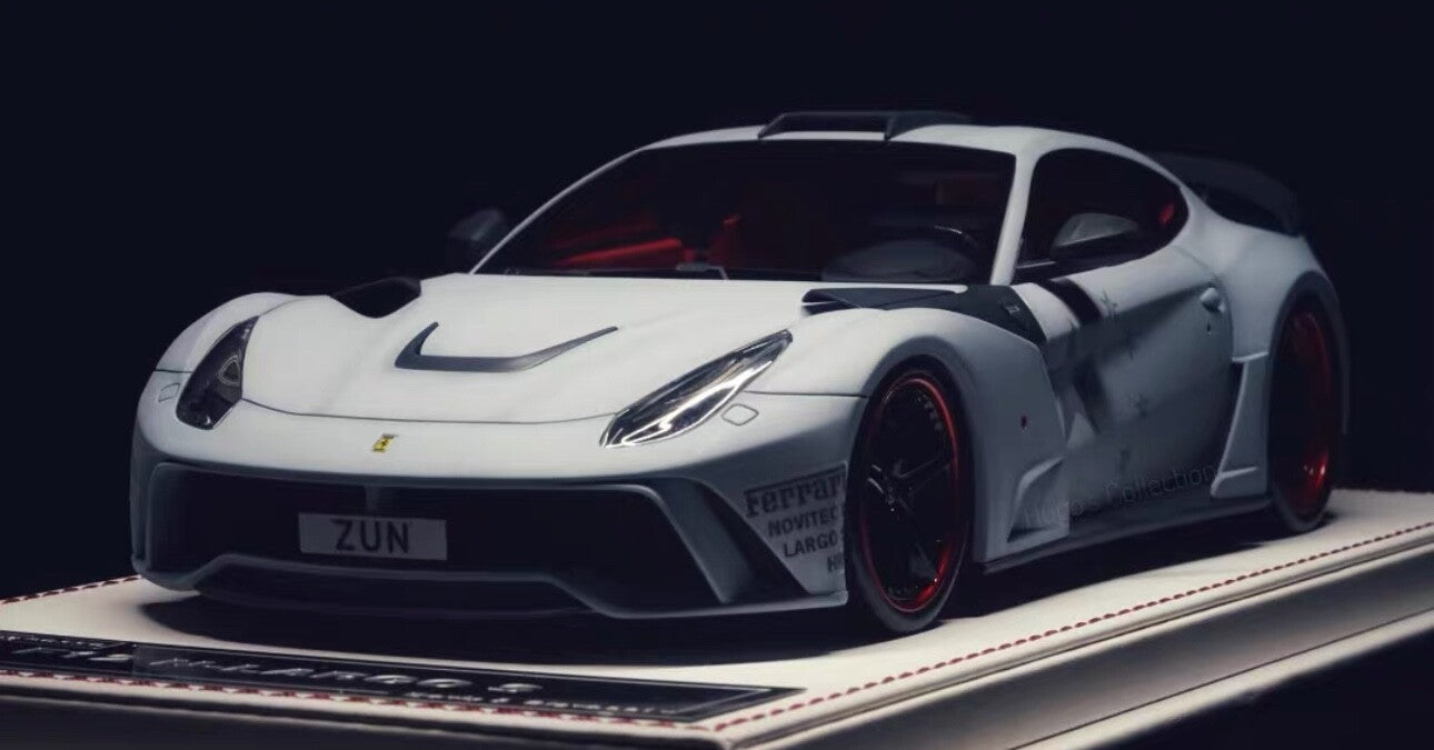 Ferrari F12 N-LARGO S NOVITEC (Matte Gray/ ZUN) [Davis & Giovanni] 1:1