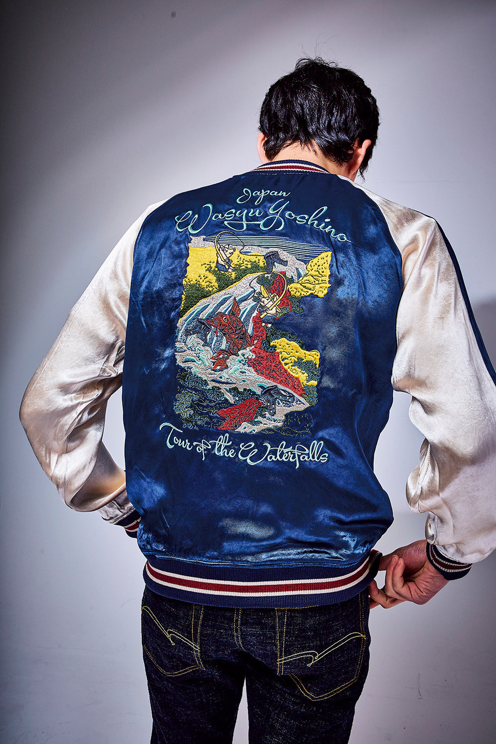 サテンスカジャン【4612】 – STUDIO D'ARTISAN ONLINE STORE