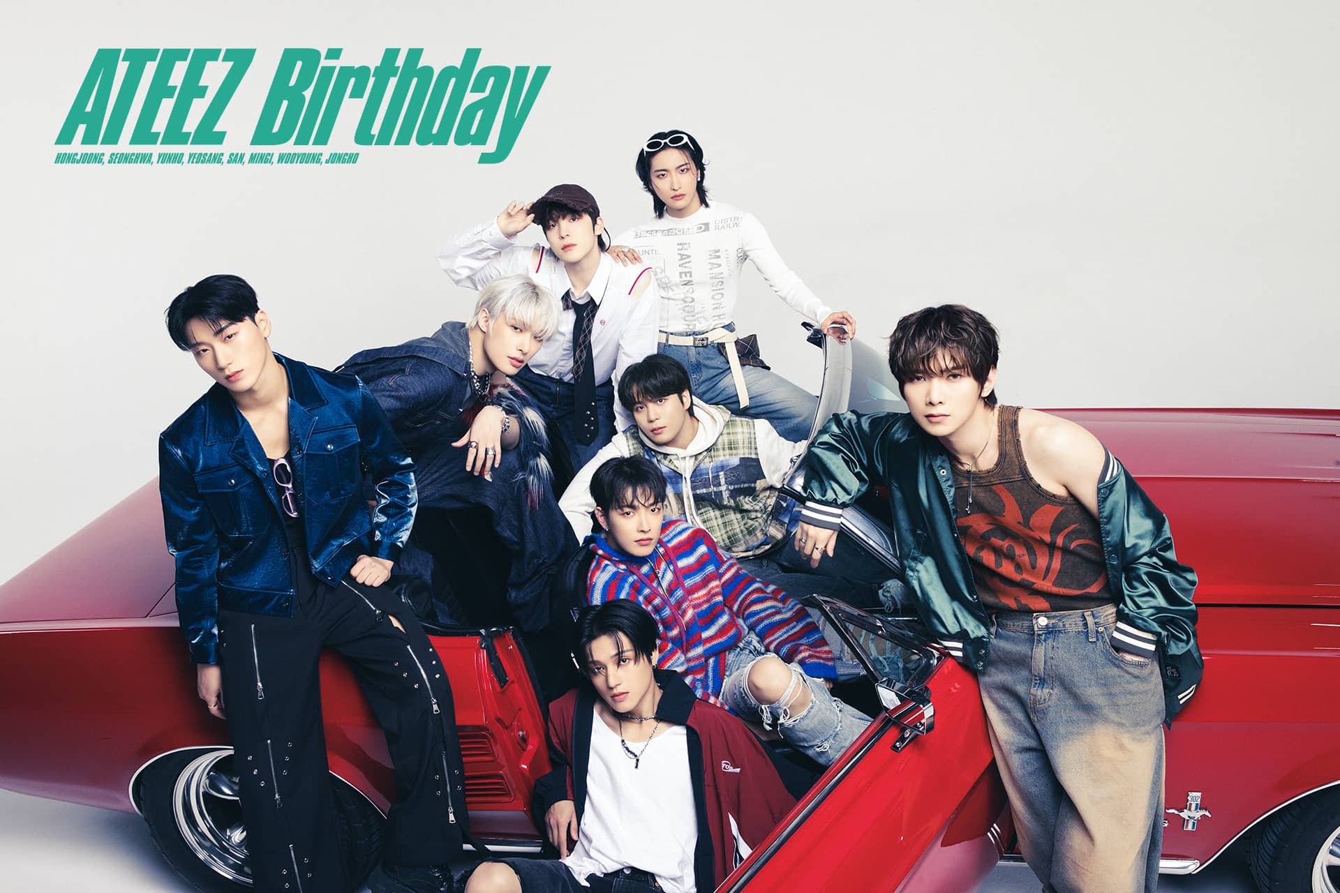 ATEEZ 日本4thシングル『Birthday』10月2日に発売決定！記念イベントも