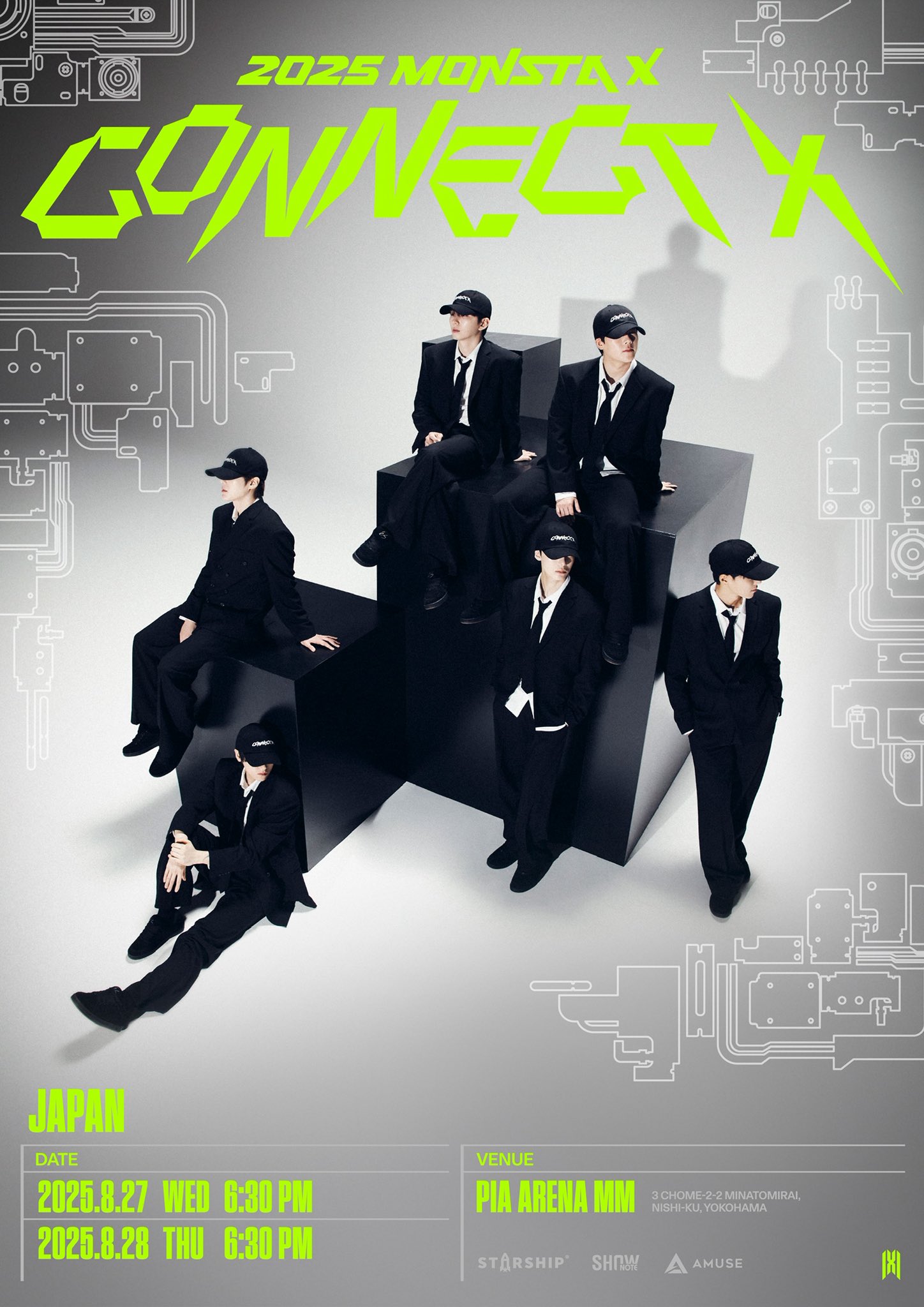 デビュー10周年を迎えたMONSTA X、8月横浜で公演開催！ | PODA