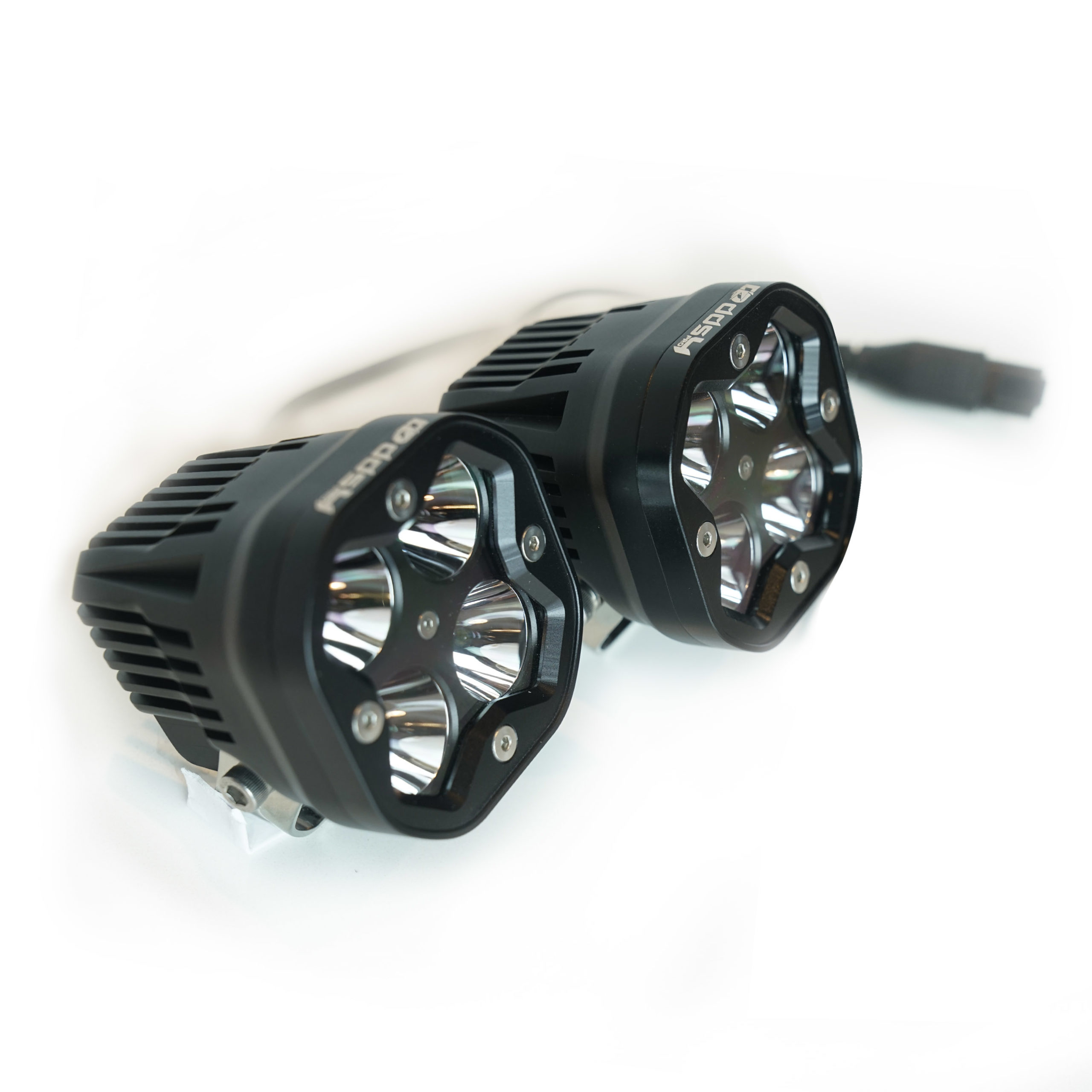 Dark Defense DDS4 PRO 60W 6000+ Lumen 3″ Off-Road Pod Lights (2