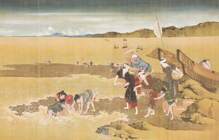 重要文化財 青花 蓮池魚藻文 壺 元時代・14世紀／景徳鎮窯（住友