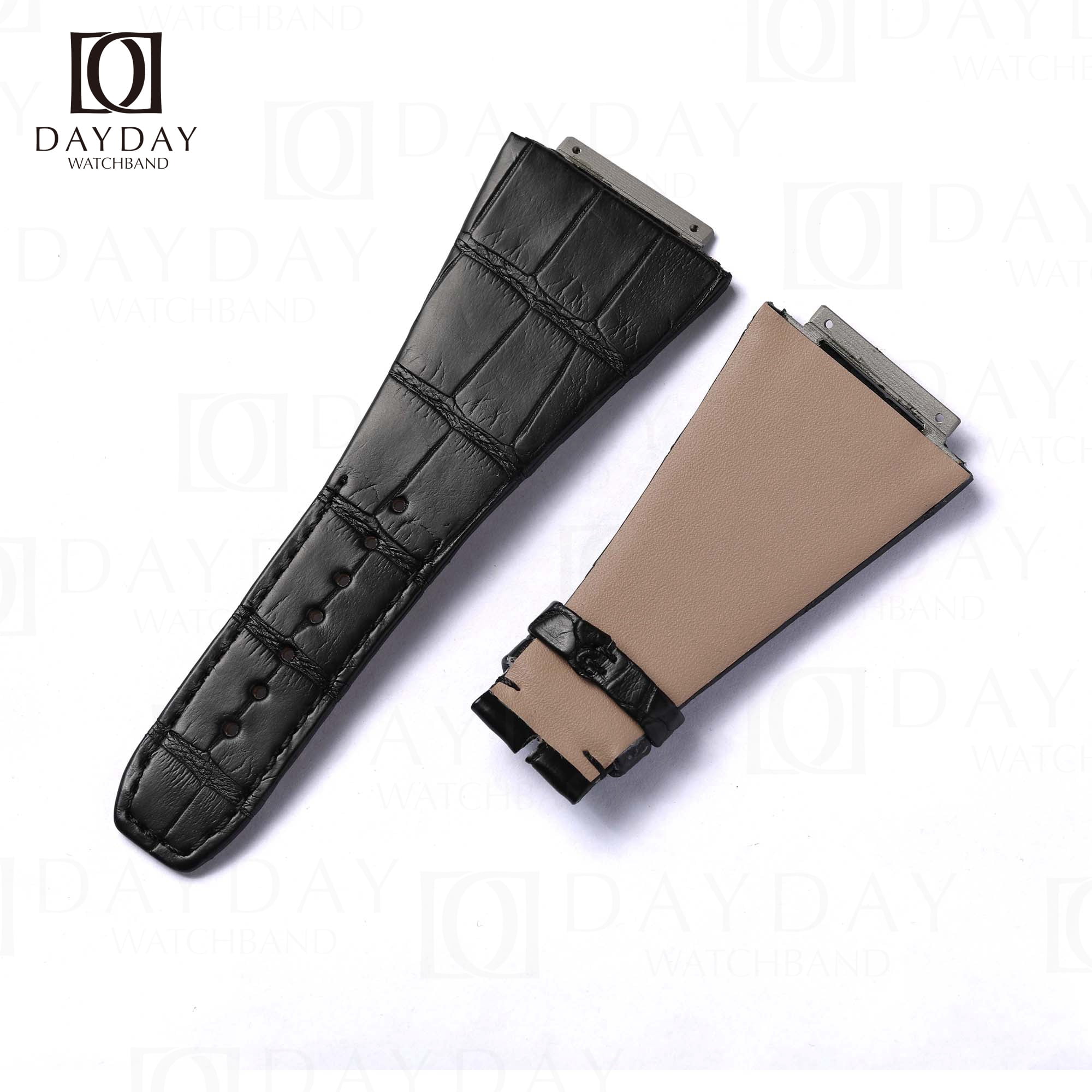 Custom Luxury Best Alligator Watch Strap For Richard Mille RM016