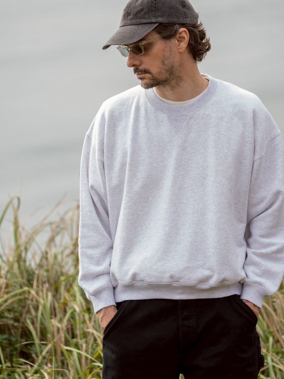 Daydream Newport Sweat Crew ブラウン OVY S Daydream Newport Sweat