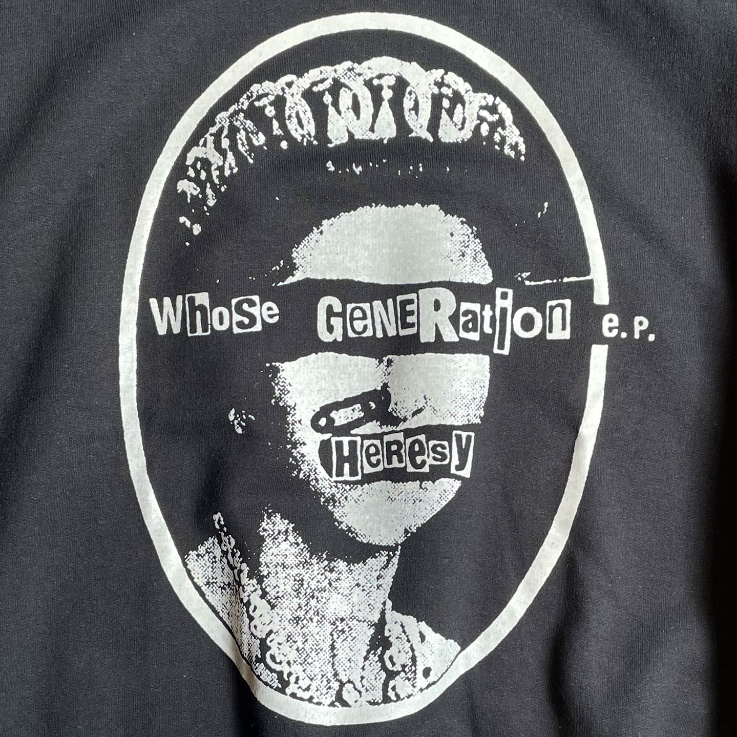 HERESY ZIPパーカー FACE UP TO IT! | 45REVOLUTION