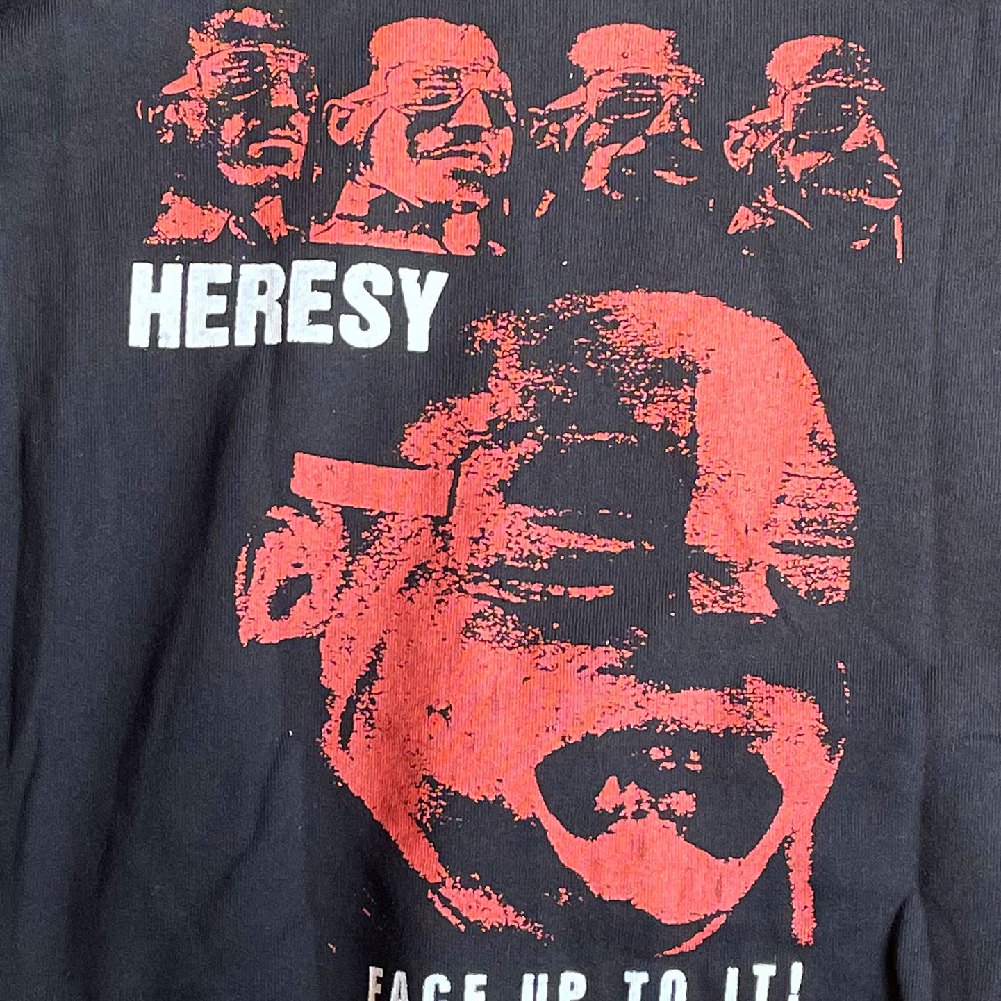 HERESY ZIPパーカー FACE UP TO IT! | 45REVOLUTION