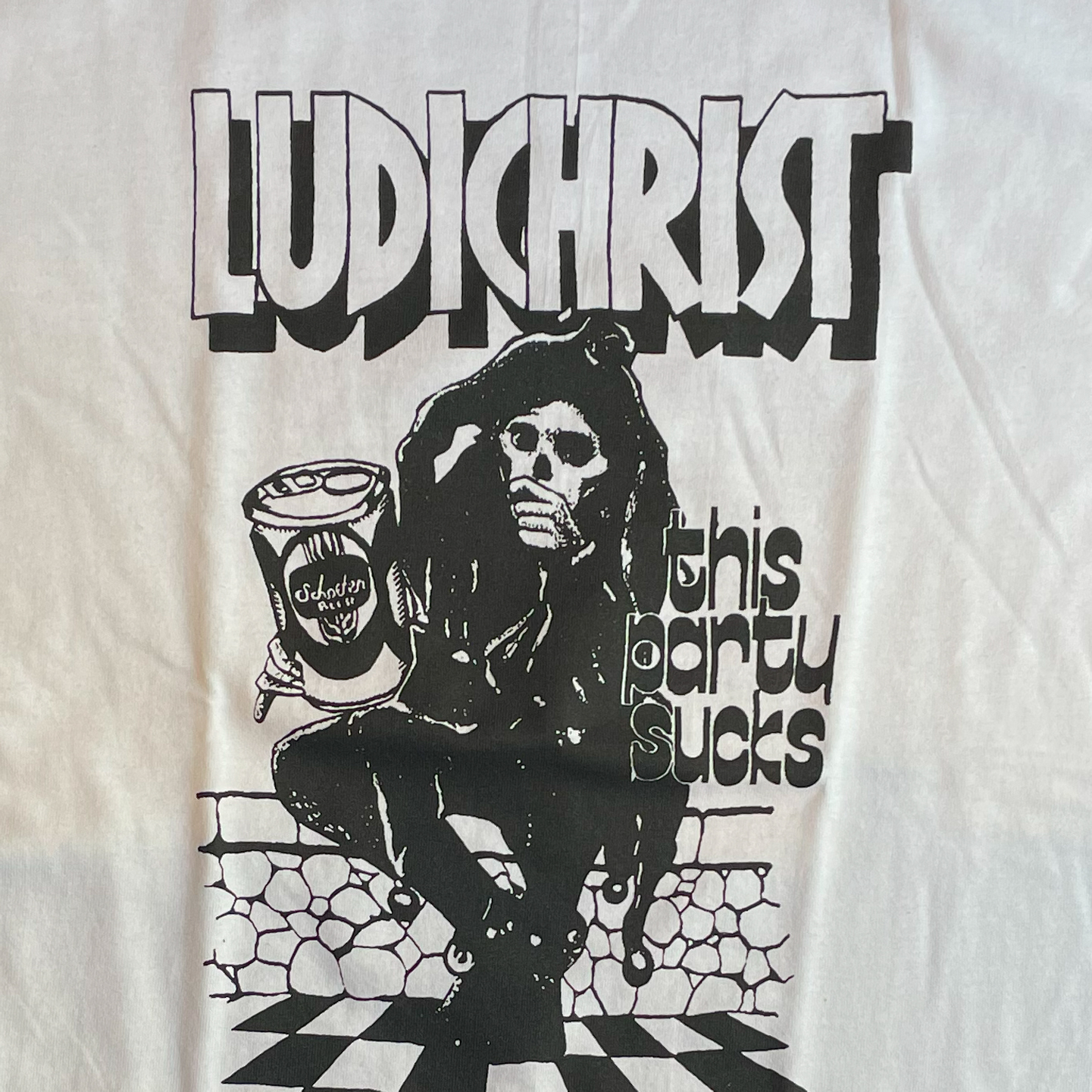 LUDICHRIST ロングスリーブTシャツ Immaculate Deception オフィシャル