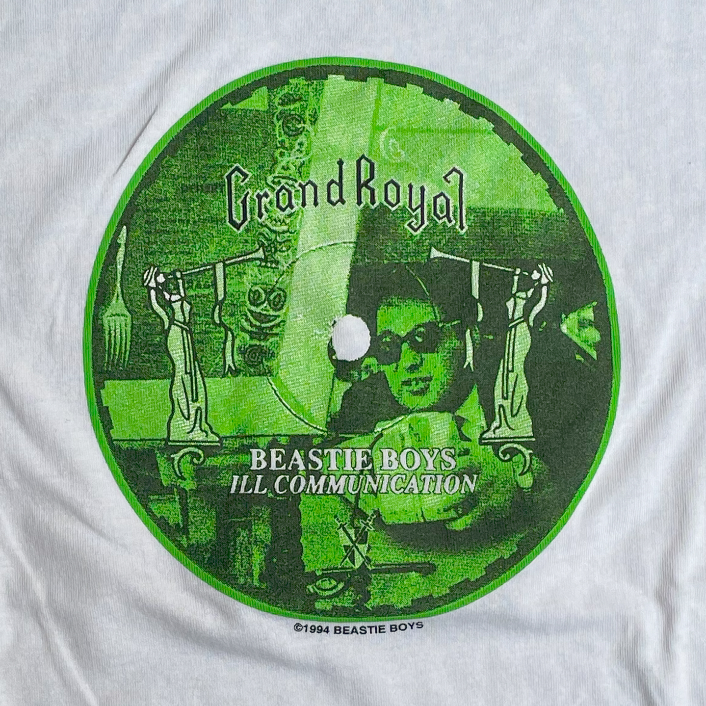 BEASTIE BOYS VINTAGEワッペン LOGO BLACK | 45REVOLUTION