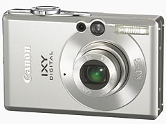 キヤノン、「極光処理」採用の2.5型液晶モデル「IXY DIGITAL 60」