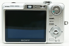 新製品レビュー】ソニー サイバーショットDSC-W50