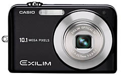 カシオ、顔認識技術を搭載する1,010万画素機「EX-Z1080」