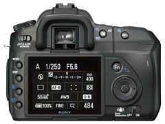 ソニー、エントリー向けデジタル一眼レフ「α200」を国内発売