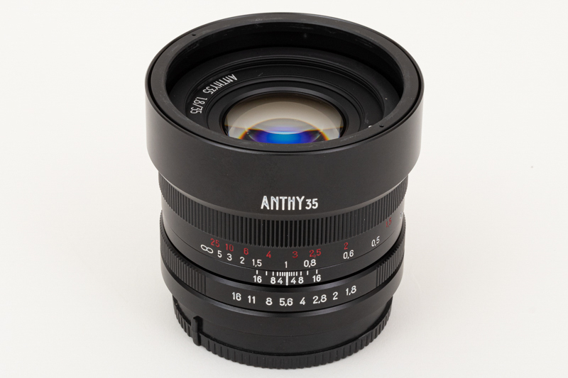安原製作所、E / RF / Zマウント用の単焦点35mm F1.8レンズ「ANTHY35