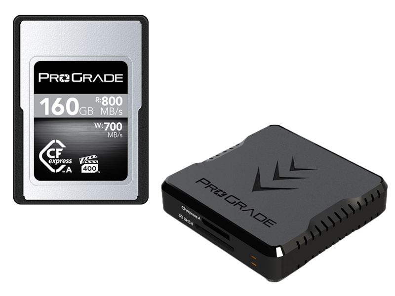 プログレードデジタル、CFexpress Type Aカードを国内発売。発売記念