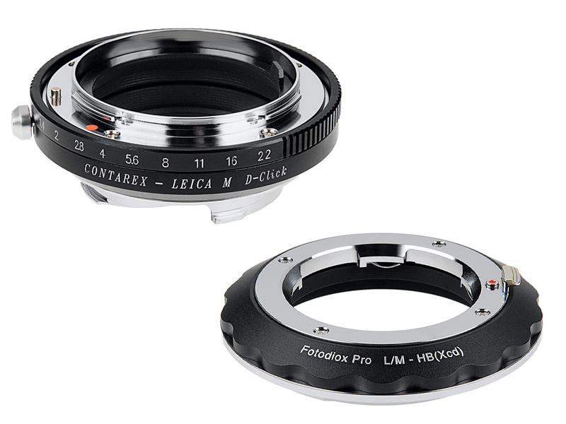 Fotodiox、コンタレックス→ライカM用マウントアダプター。絞り調節