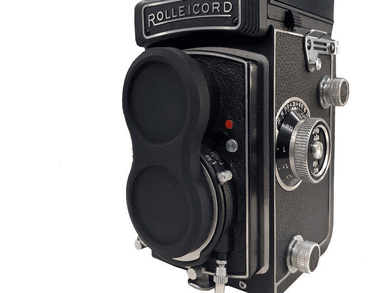 ユーエヌ、ローライBay1用のシリコーン製レンズキャップ - デジカメ Watch