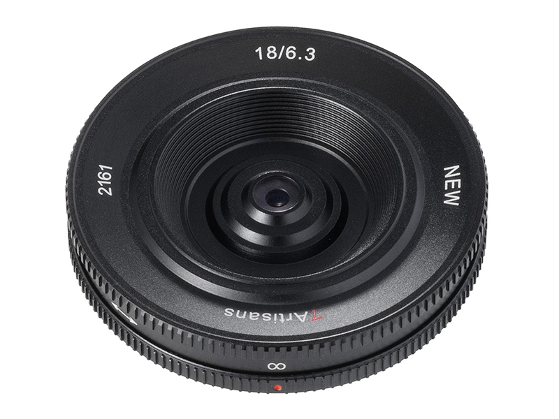 ボディキャップスタイルのMFレンズ「7Artisans 18mm F6.3 II