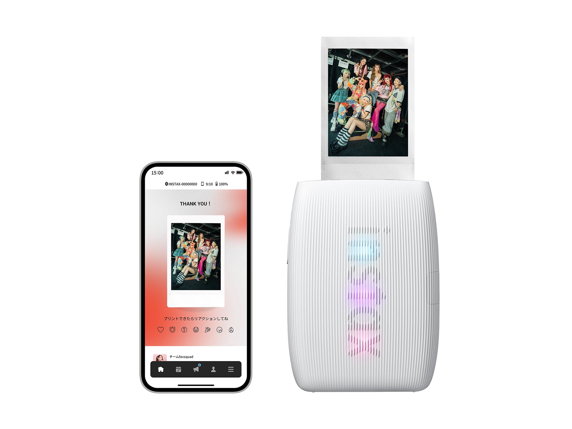 instax“チェキ”のスマホアプリがアーティストXGとコラボ - デジカメ Watch