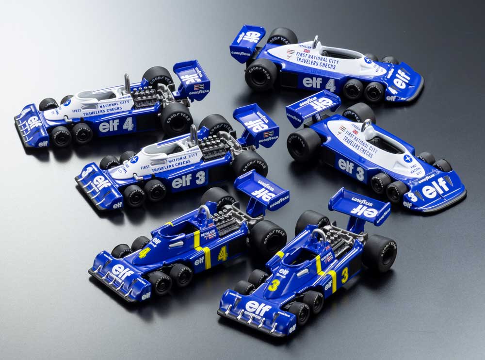 京商 ミニカー | 6輪 f1 タイレルp34がミニカーになった！名車F1 6輪車F1