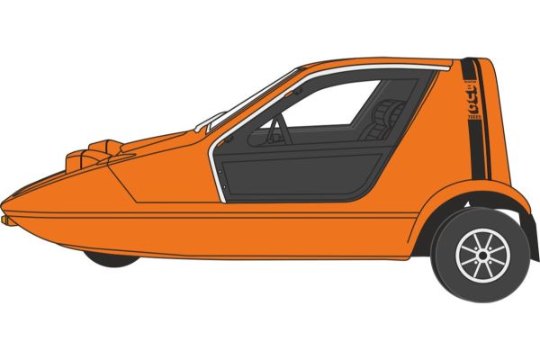京商 ミニカー | OXFORD 1/76 ボンド バグ オレンジ [No.OX76BUG001]