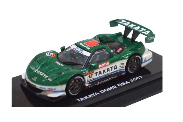 京商 ミニカー | 販売終了: KYOSHO 1/64 TAKATA DOME NSX [No.K06591C]