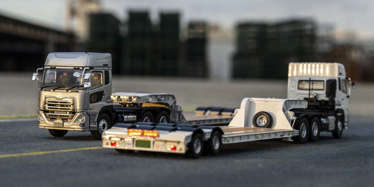 京商 ミニカー | 京商オリジナル 1/43 UD Quon GW 6 x 4 トラクター