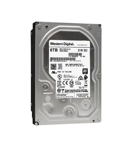 WD (HUS726T6TALE6L4 / 0B36039) Ultrastar DC HC310 6TB HDD - 7200