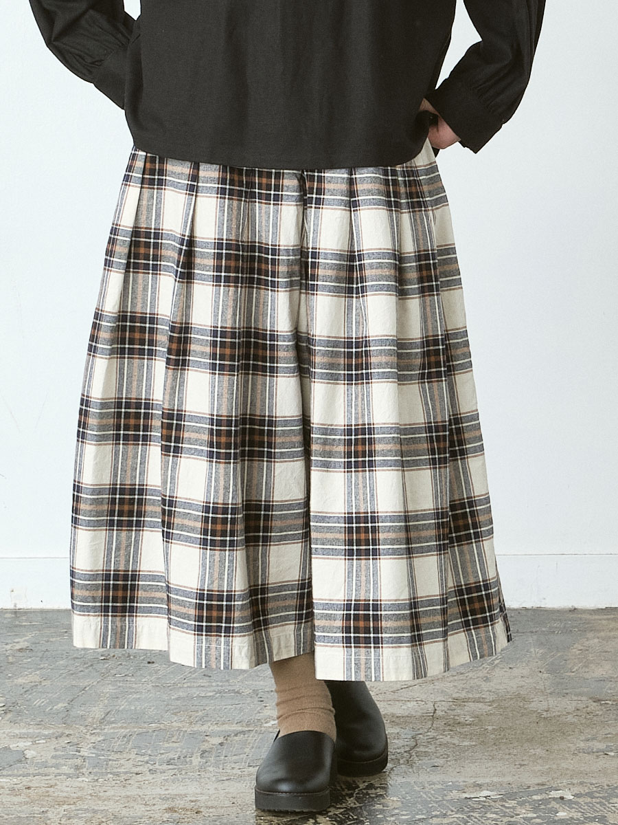 ガウチョパンツ 綿オックスチェック | パンツ9ブタケ | 【公式】D*g*y