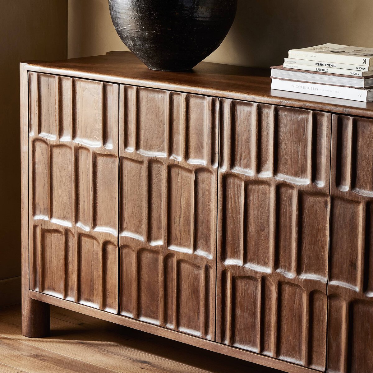 Ezri Sideboard Cocoa Oak Four Hands