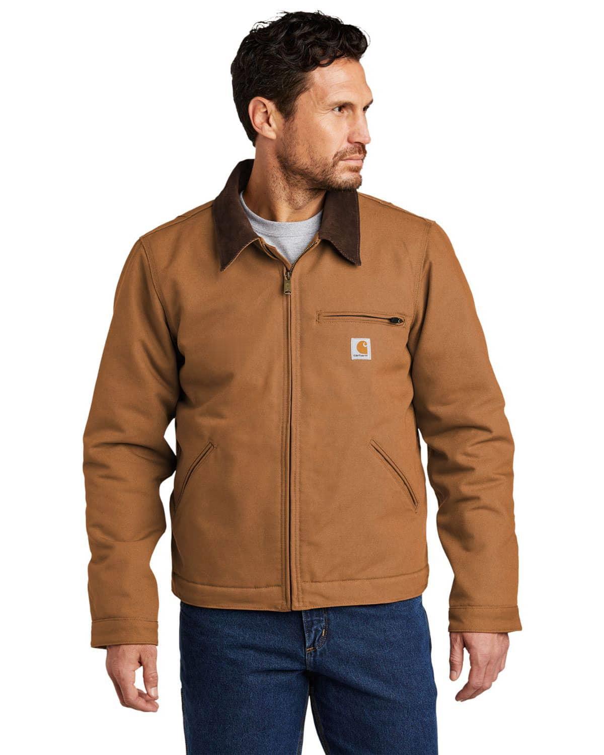 Size Chart for Carhartt CTT103828 Tall Duck Detroit Jacket