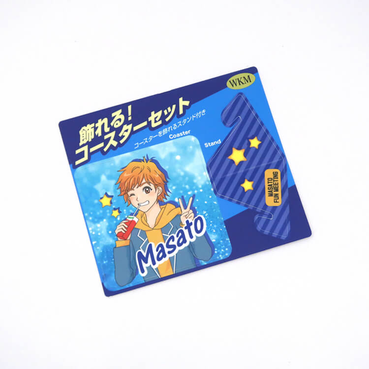 飾れるコースターセット(501-04) | 販促・ノベルティなら大同至高株式会社