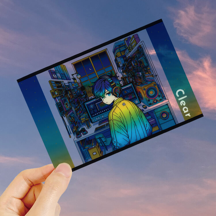 クリアポストカード(586-06) | 販促・ノベルティなら大同至高株式会社