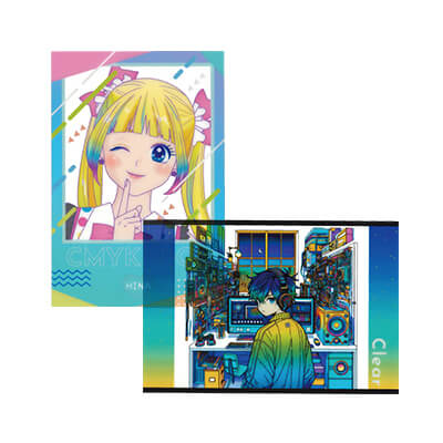 クリアポストカード(586-06) | 販促・ノベルティなら大同至高株式会社