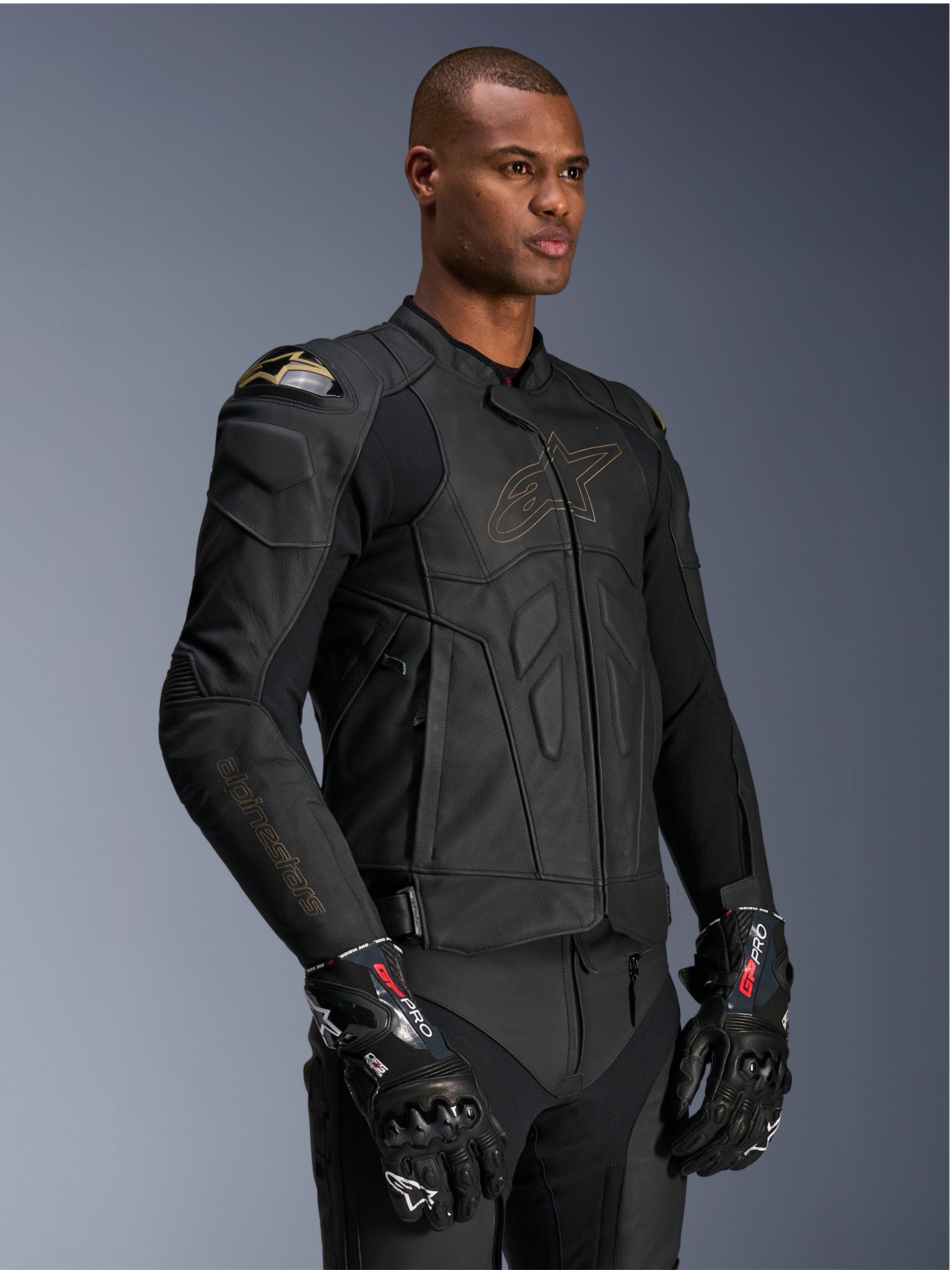 Dusk - Black Motorcycle Jacket | Alpinestars®