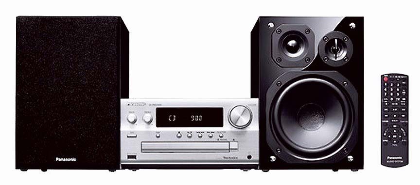 テクニクスの技術搭載高音質CDミニコンポパナソニックが新型モデル