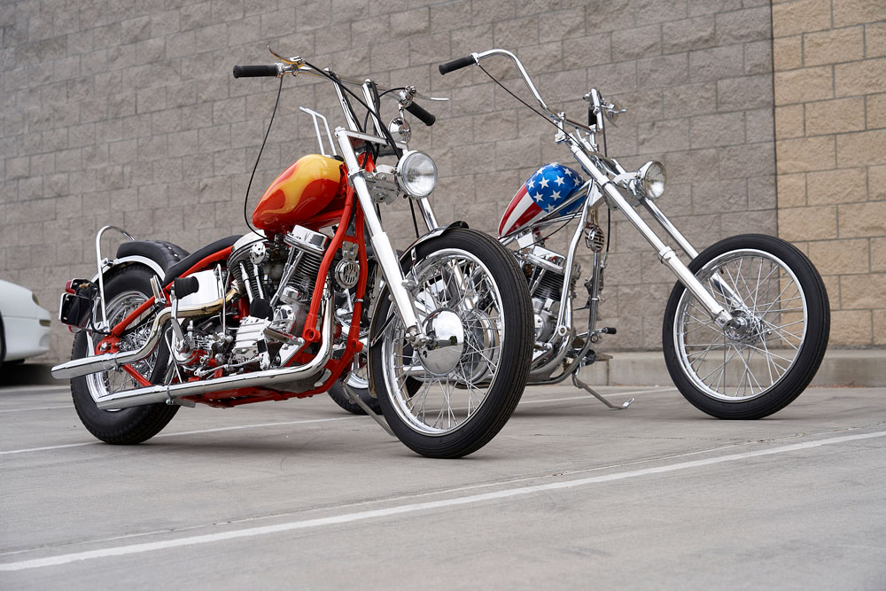 Captain America & Billy Bike - Denvers Choppers