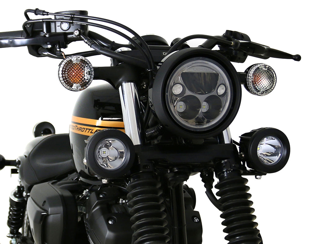LEDヘッドライトマウント - Yamaha Bolt、Raider、Road Star、Stryker