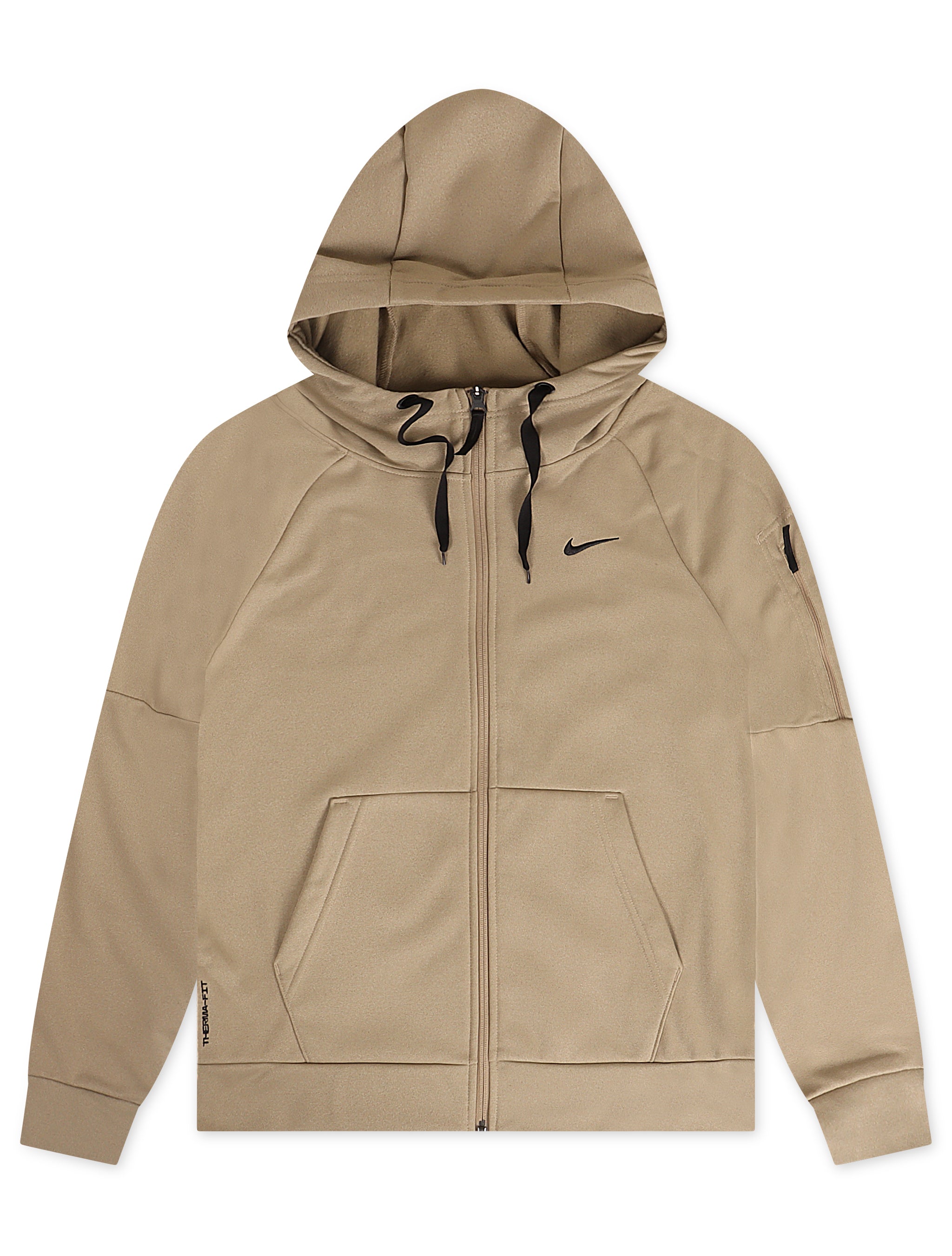 Nike Mens Therma Full Zip Fitness Top – Performance Khaki – Denim
